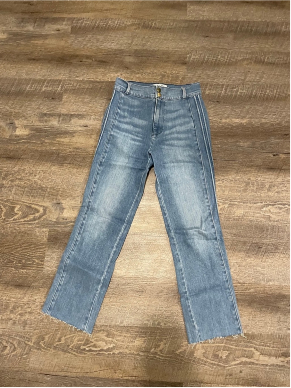 Women's Frame Denim Straight Jeans Size 24 Blue